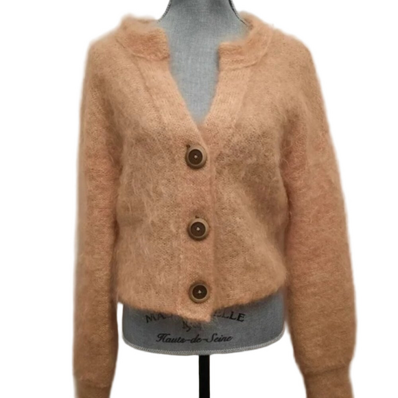 Free People Sweaters - 🧶 Free People Mohair Sweater Cardigan – Size S